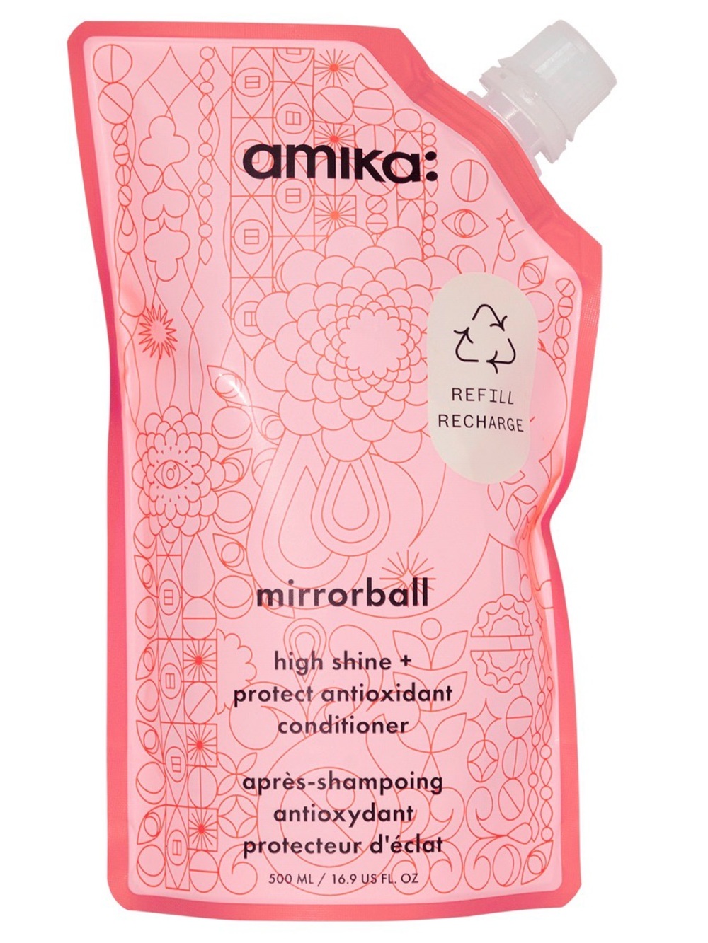 amika Mirrorball High Shine Shampoo & Conditioner Duo — 16.9 fl oz
